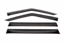 Skoda Fabia 2007–2014 Raamdeflectoren HB (4 stuks, ANV) foto 2