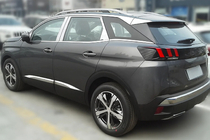 Peugeot 3008 2016–2023 RVS deurstijl sierlijsten foto 2