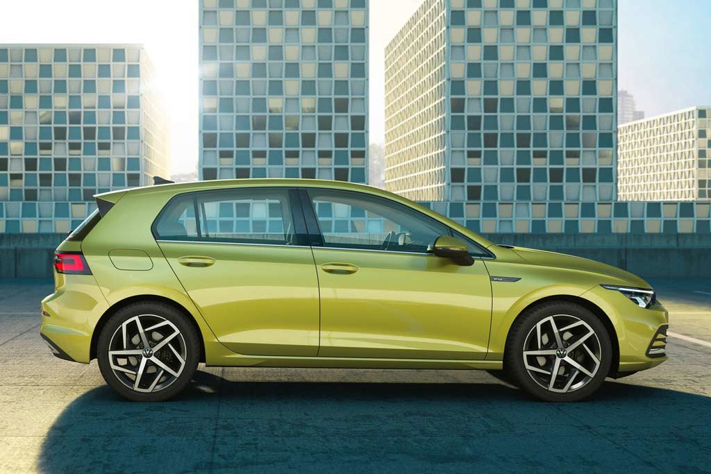 Nieuwe generatie Volkswagen Golf-hatchback