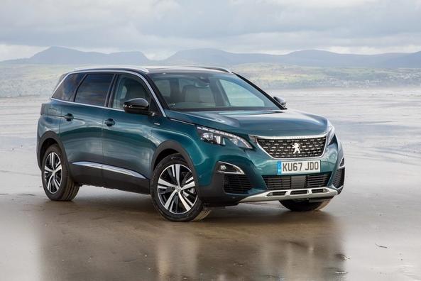 Tweede generatie van de Peugeot 5008-crossover