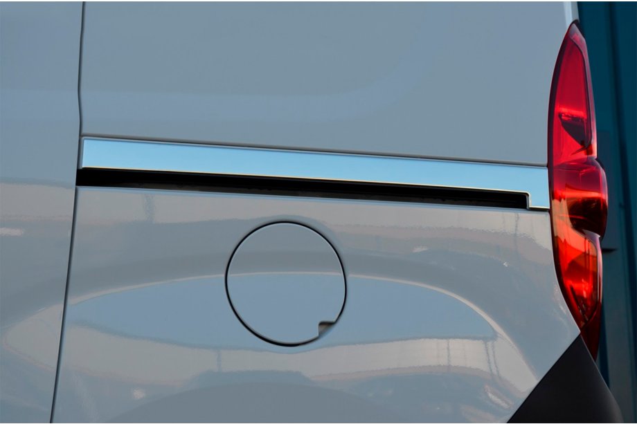 Fiat Doblo II 2010–2022 Brede sierlijst onder schuifdeur (2 stuks, RVS) Image