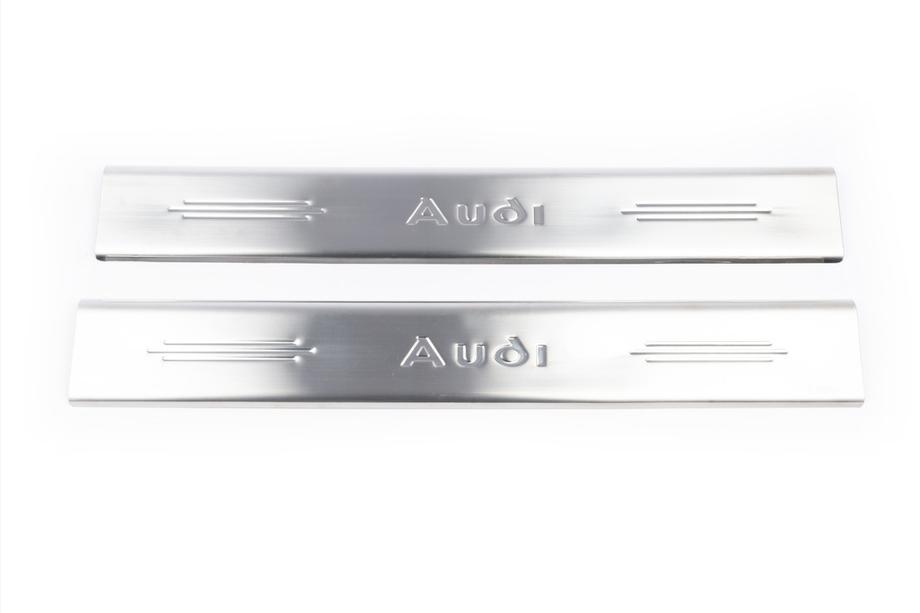 Audi TT 1998–2006 Chromen instaplijsten (2 stuks, Carmos) Foto 2