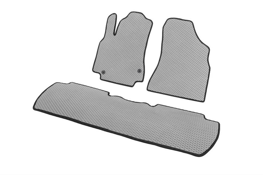 Citroen Berlingo 2008–2018 EVA automatten (grijs) Voor- en achtermatten (3 st.) Foto 9