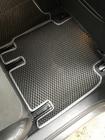 Volkswagen Sharan 2010–2023 Polyurethaan automatten (3 rijen, EVA, zwart) foto 12