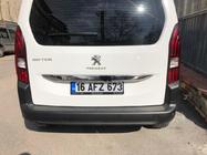 Peugeot Partner/Rifter 2019– RVS sierstrip boven kentekenplaat foto 3