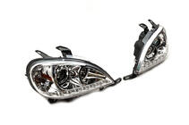 Mercedes ML W163 1997–2005 Koplampen (2 stuks) Gerookt foto 3