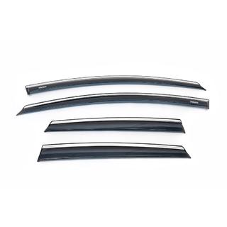 Winddeflectoren met chroomstrip HB/SD (4 stuks, Niken) Opel Astra J 2009–2015 foto 2