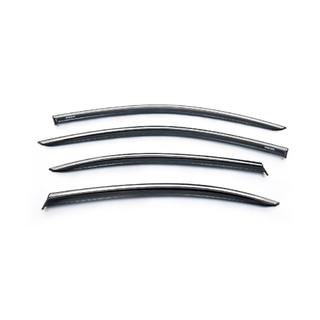 Raamdeflectoren met chromen sierlijst SD (4 stuks, Niken) Skoda Superb 2015–2024 foto 4