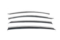 Opel Astra K 2016–2021 Raamwindschermen met chroomlijst HB (4 stuks, Niken) foto 2