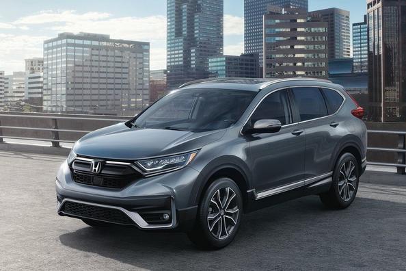 Gefacelifte versie van de Honda HR-V-crossover