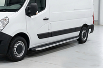 Nissan NV400 2010–2024 Fullmond side steps (2 stuks, aluminium) foto 1