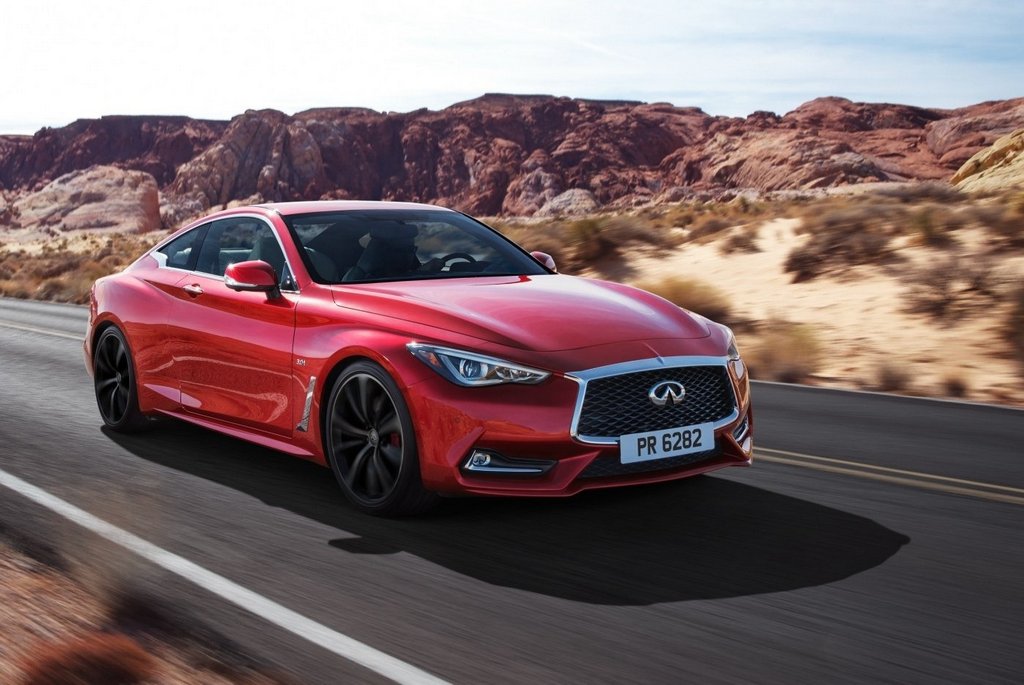 Test van het sportmodel Infiniti Q60 Coupe