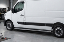 Renault Master 2011–2023 Side steps Maydos V1 (2 stuks, aluminium) Korte wielbasis foto 1