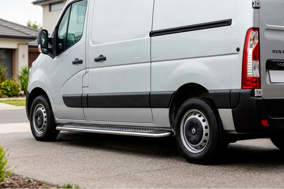 Renault Master 2011–2023 Maydos V2 zijtreden (set van 2, aluminium) Image