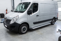 Renault Master 2011–2023 Zijtreden Maya V2 (set van 2, aluminium) foto 1