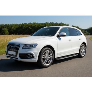 Bosphorus Grey zijsteps (set van 2, aluminium) Audi Q5 2008–2017 foto 1
