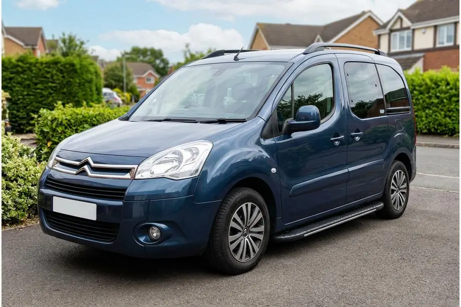 Citroen Berlingo 2008–2018 Bosphorus Grey zijsteps (set van 2, aluminium) Image