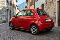 Fiat 500/500L 2013–2022 Side steps Maya Red (2 stuks, aluminium) foto 1