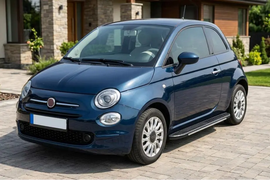 Fiat 500/500L 2013–2022 Bosphorus Grey zijsteps (set van 2, aluminium) Image