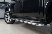 Ford Ranger 2007–2011 Maydos V2 side steps (2 st., RVS) foto 1