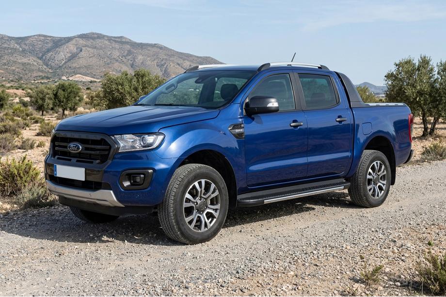Ford Ranger 2011–2022 Bosphorus Grey zijsteps (set van 2, aluminium) Image