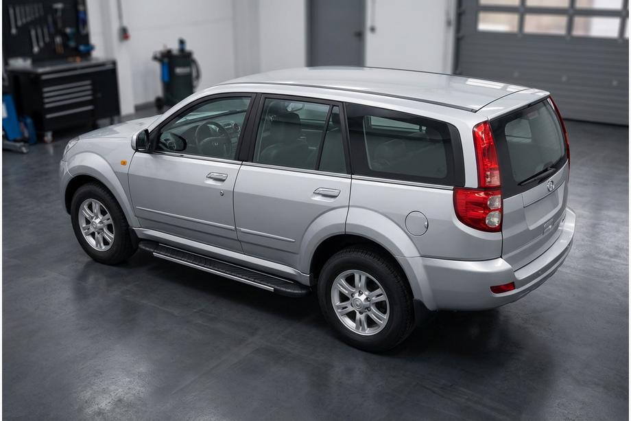 GreatWall Haval/Hover H3 2005–2013 Bosphorus Grey zijsteps (set van 2, aluminium) Image