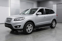 Hyundai Santa Fe 2 2006–2012 Bosphorus Grey zijsteps (set van 2, aluminium) foto 1