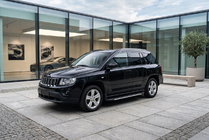 Jeep Compass 2006–2016 Bosphorus Grey zijsteps (set van 2, aluminium) foto 1