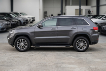 Jeep Grand Cherokee WK2 2010–2021 Bosphorus Grey zijsteps (set van 2, aluminium) foto 1