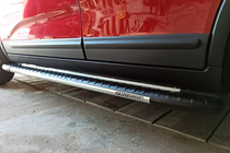 Kia Sorento II XM 2009–2014 Bosphorus Grey zijsteps (set van 2, aluminium) 2013-2016 foto 5