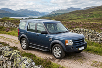 Land Rover Discovery III 2004–2009 Bosphorus Grey zijsteps (set van 2, aluminium) foto 1