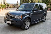 Land Rover Discovery IV 2009–2017 Bosphorus Grey zijsteps (set van 2, aluminium) foto 1
