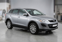 Mazda CX-9 2007–2016 Bosphorus Grey zijsteps (set van 2, aluminium) foto 1