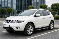 Nissan Murano 2008–2014 Bosphorus Grey zijsteps (set van 2, aluminium) foto 1