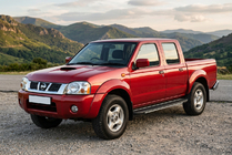 Nissan NP300 1999–2015 Bosphorus Grey zijsteps (set van 2, aluminium) foto 1