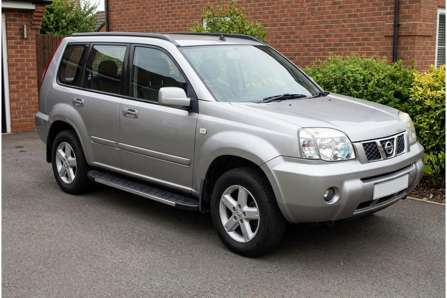 Nissan X-trail T30 2002–2007 Duru zijtreden (set van 2, aluminium) Image