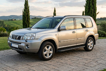 Nissan X-trail T30 2002–2007 Bosphorus Black side steps (2 stuks, aluminium) foto 1