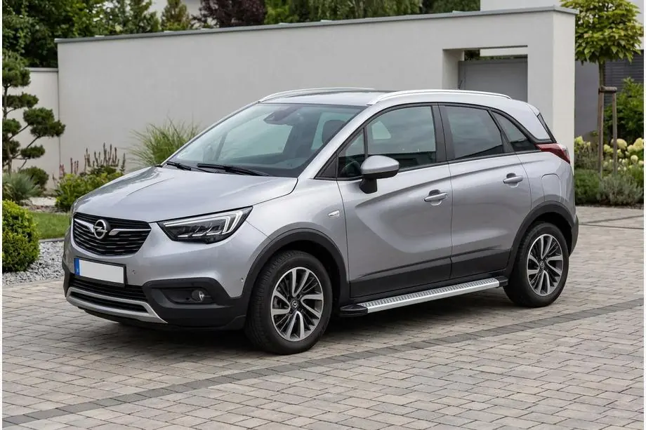 Opel Crossland X 2017–2024 Zijtreden Maya V2 (set van 2, aluminium) Image