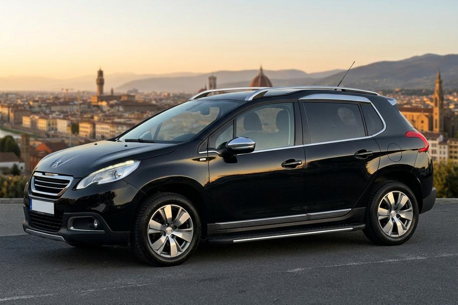 Peugeot 2008 2013–2019 Bosphorus Grey zijsteps (set van 2, aluminium) Image