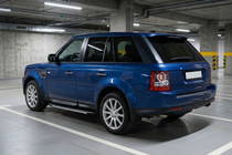 Range Rover Sport 2005–2013 Bosphorus Grey zijsteps (set van 2, aluminium) foto 1