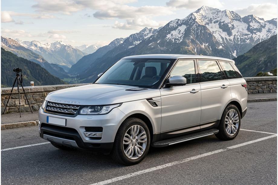 Range Rover Sport 2014–2022 Bosphorus Grey zijsteps (set van 2, aluminium) Image