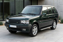 Range Rover II P38A 1997–2002 Side steps Maya V1 (2 stuks, aluminium) foto 1