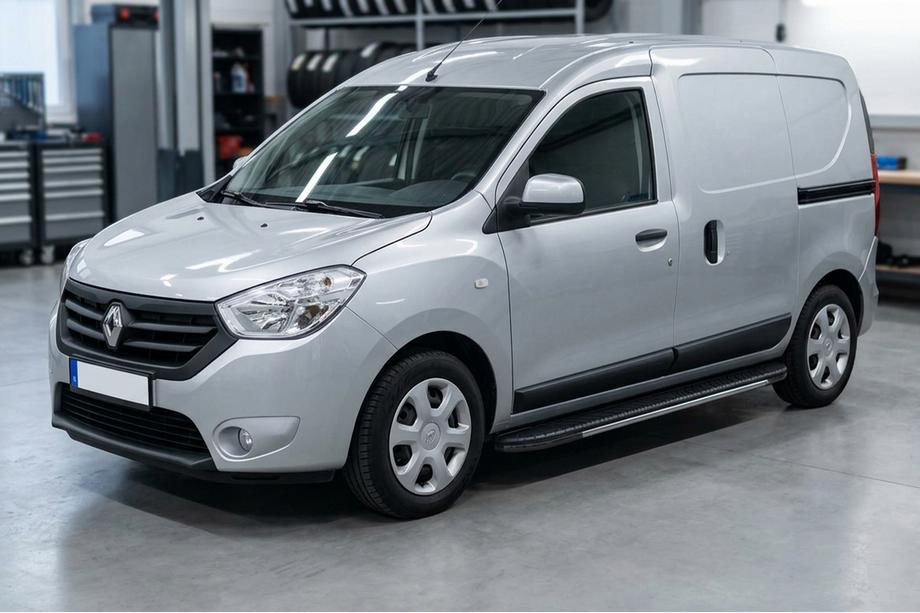 Renault Dokker 2013–2022 Bosphorus Grey zijsteps (set van 2, aluminium) Image