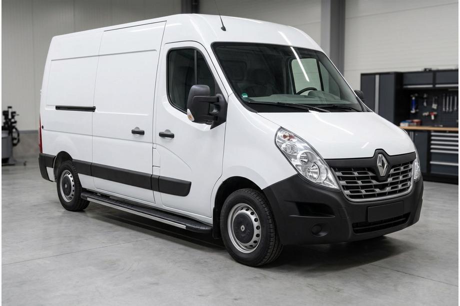 Renault Master 2011–2023 Bosphorus Grey zijsteps (set van 2, aluminium) Image
