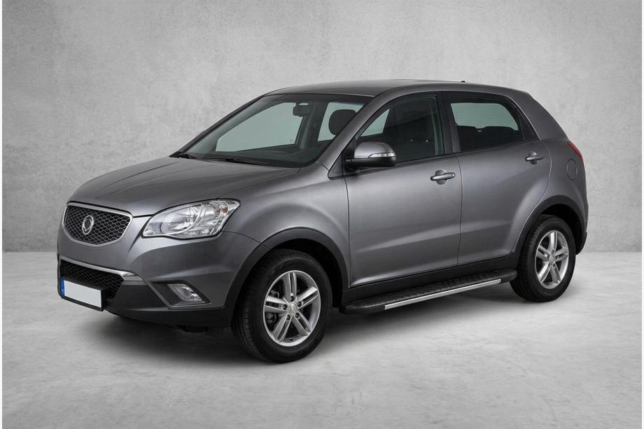 SsangYong Korando 2010–2019 Bosphorus Grey zijsteps (set van 2, aluminium) Image