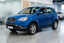 SsangYong Korando 2010–2019 Maya Blue sidesteps (2 stuks, aluminium) foto 1