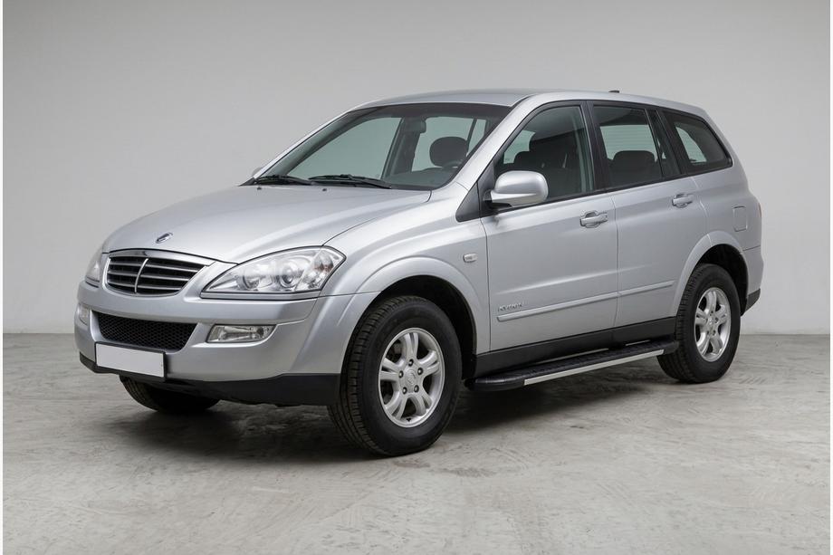SsangYong Kyron 2005–2014 Bosphorus Grey zijsteps (set van 2, aluminium) Image