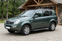 SsangYong Rexton I 2001–2017 Side steps Bosphorus Grey (set van 2, aluminium) 2005-2012 foto 1