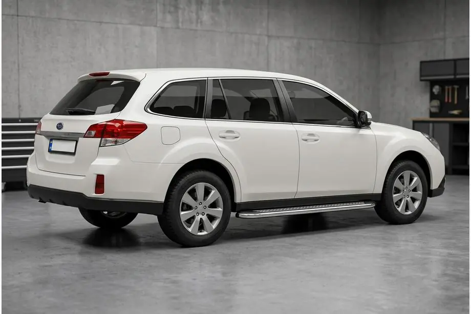Subaru Outback 2009–2014 Zijtreden Maydos V2 (2 st., aluminium/RVS) Image