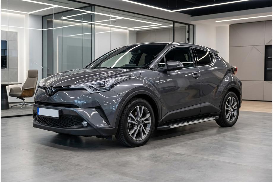 Toyota C-HR 2016–2023 Duru zijtreden (set van 2, aluminium) Image